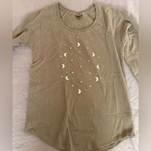 Torrid Olive Green Moon Sweater